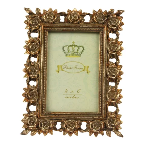 Fotolijst 10x15 cm - goud - kunsthars - rechthoekig