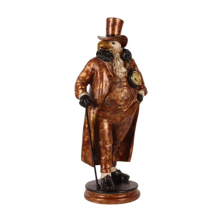 Tafelklok Arend - goud - 58 cm