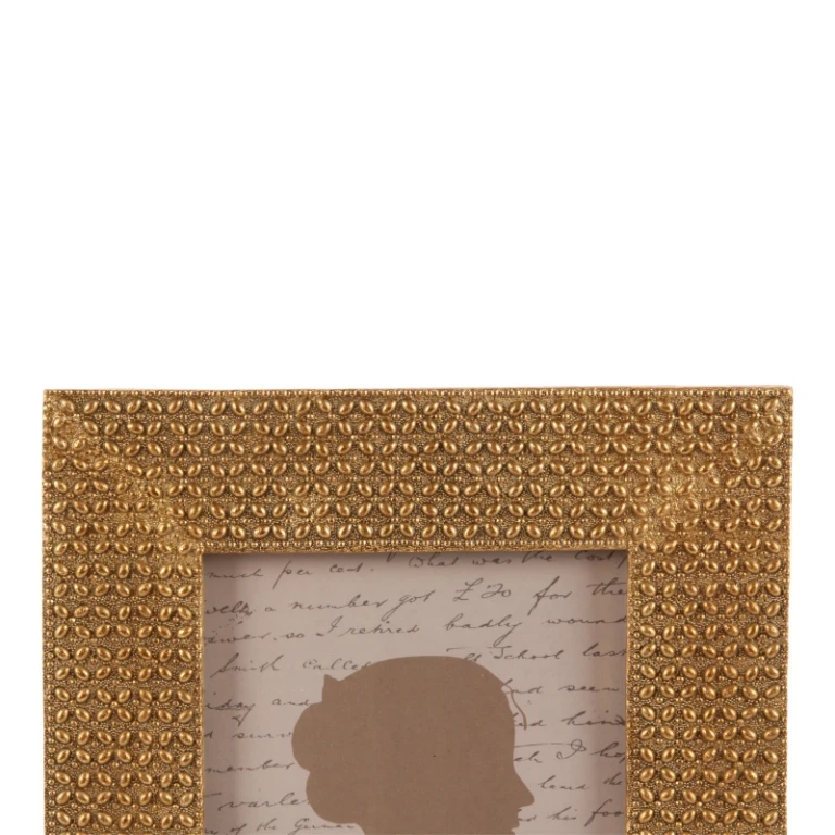 Fotolijst 13x18 cm - goud - kunsthars - rechthoekig - staand/liggend