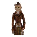 Kattenbeeld bruin - 29 cm - 1 stuk