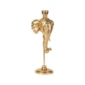 Kandelaar Olifant - 35,5 cm - goud - kunsthars