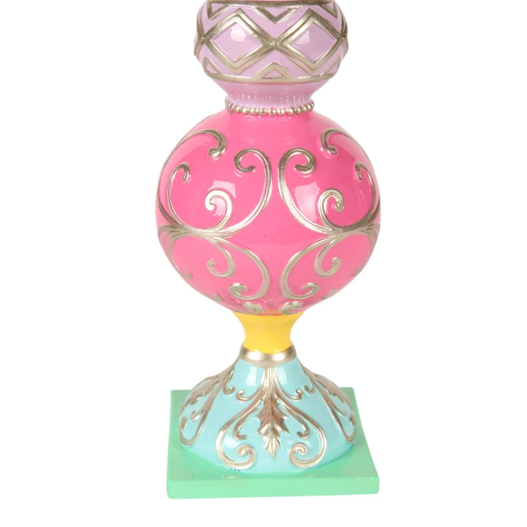 Miniatuurkerstboom - roze - 38,5 cm - kunsthars