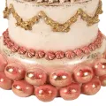 Decoratietaart - roze - 27,5 cm - kunsthars