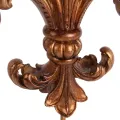 Fleur-de-lis op voet - goud - 38 cm - kunsthars