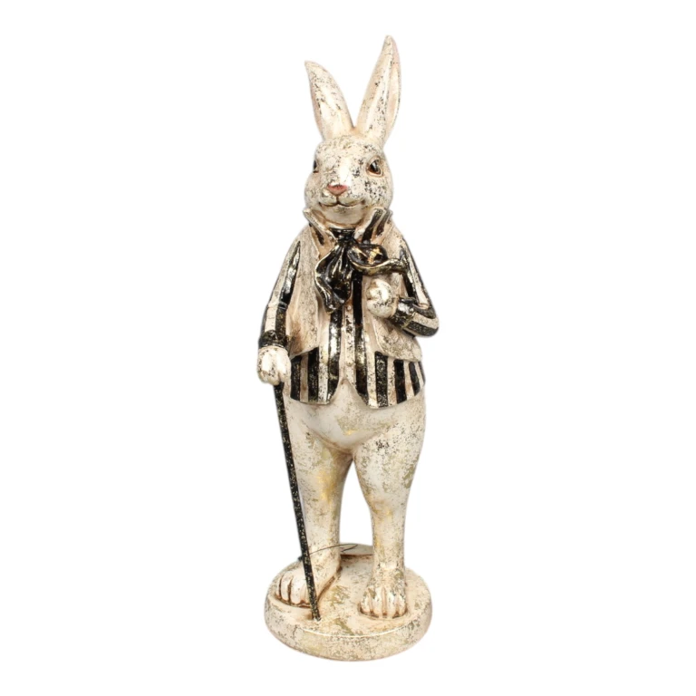 Konijnenbeeldje - mixed - 30 cm