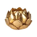 Kandelaar Bloem 7.1 cm - Goud - Resin