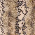Lampenkap - Slangenprint - 13 cm - Bruin - Stof