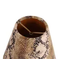 Lampenkap - Slangenprint - 13 cm - Bruin - Stof