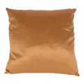 Kussen fluweel - oranje - 50x50 cm