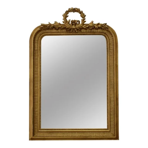 Wandspiegel - goud - 102 cm