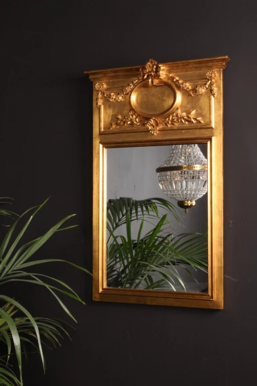 Wandspiegel - goud - 102 x 64 cm - 1 stuk