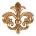 Wandornament goud - 46,5 cm - kunsthars - 1 stuk