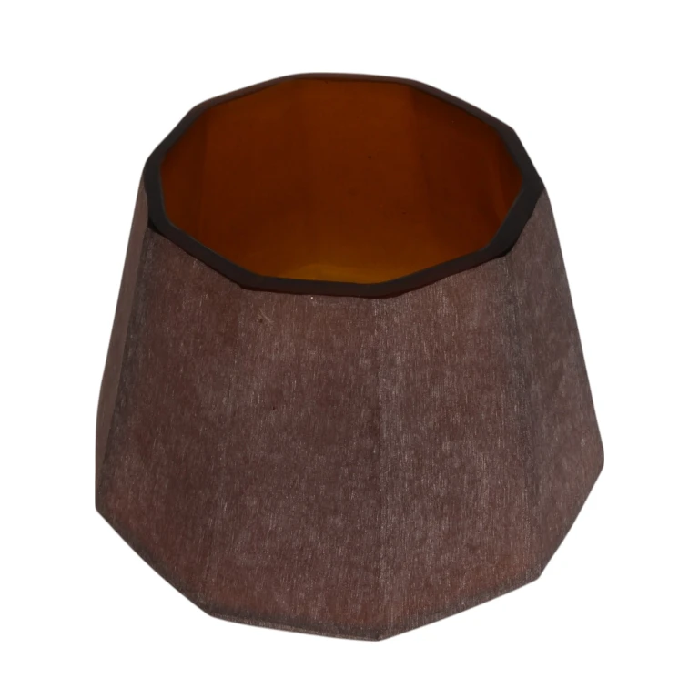 Vaas Diamond - 23 cm - amber - glas