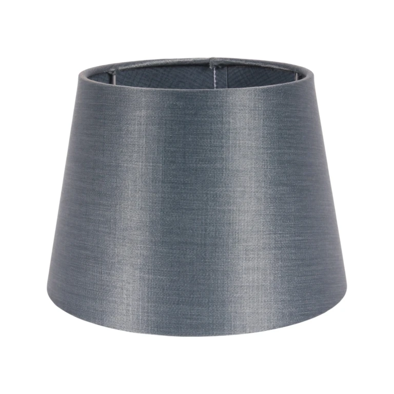 Lampenkap - Rond - 20 cm - Blauw - Stof