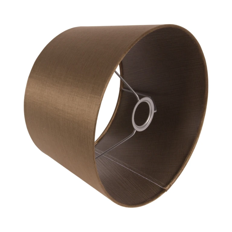 Lampenkap - Rond - 30 cm - Groen - Stof