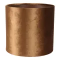 Lampenkap Cilinder - 20 cm - goud - stof