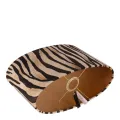 Lampenkap - Zebraprint - 35 cm - Bruin - Stof