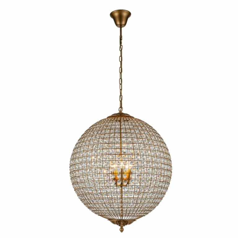 Dutch Style Kroonluchter Palazzo - 63 cm - Goud - Glas