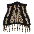 Lampenkap Victorian Rechthoek Small - 20 cm - Zwart - Stof