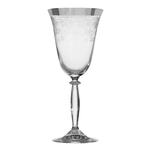Champagneglas zilver - 360 ml - 1 stuk